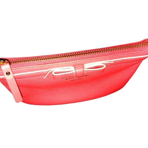 ⭐HOST PICK⭐ Kate Spade New York - Geranium Pink Bow Tarin Crossbody Purse - Picture 9 of 16